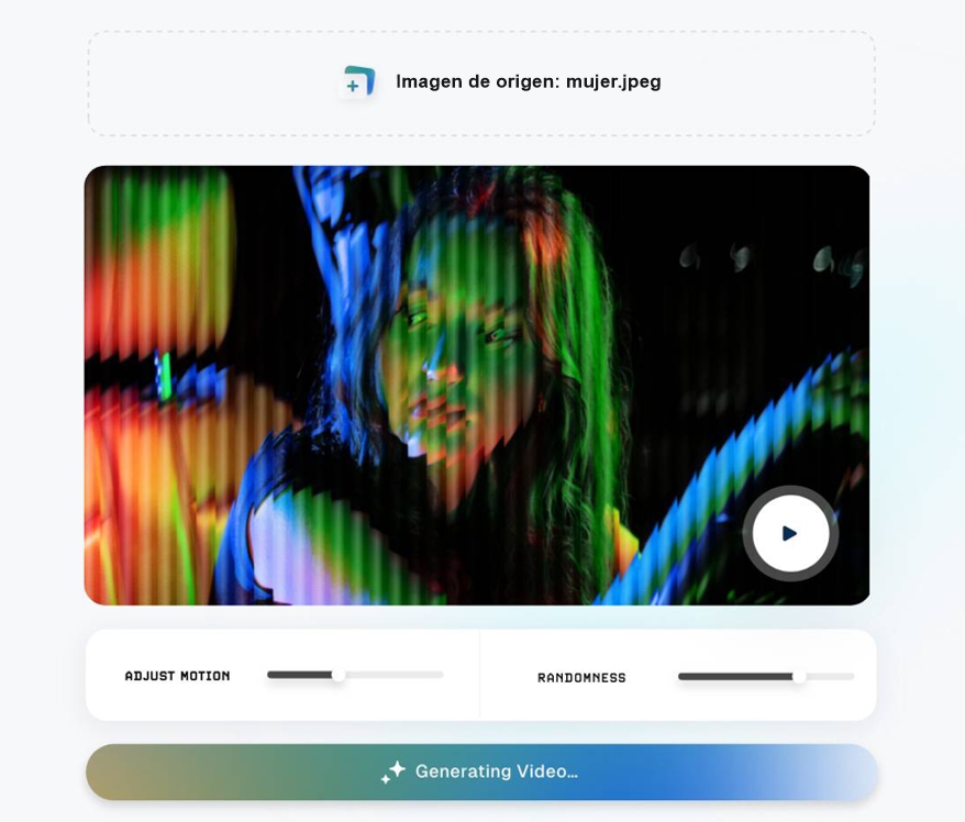 Prepara. Carga. Genera.